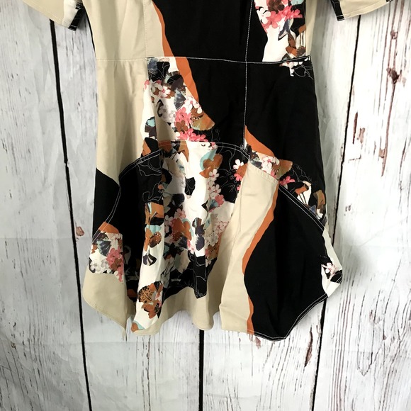 The Floral Zip-Front Shirt Dress - 3.1 Phillip Lim Target EUC Small - Picture 9 of 13